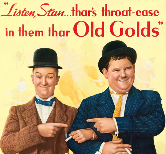 Laurel & Hardy Advertising